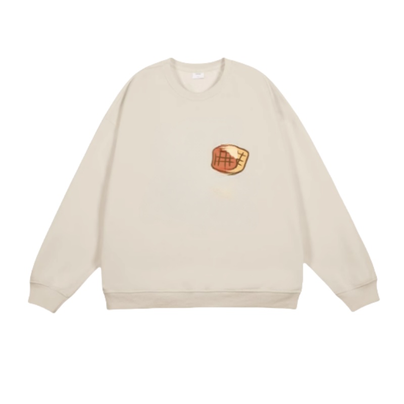 Fun Print Crewneck Sweatshirt